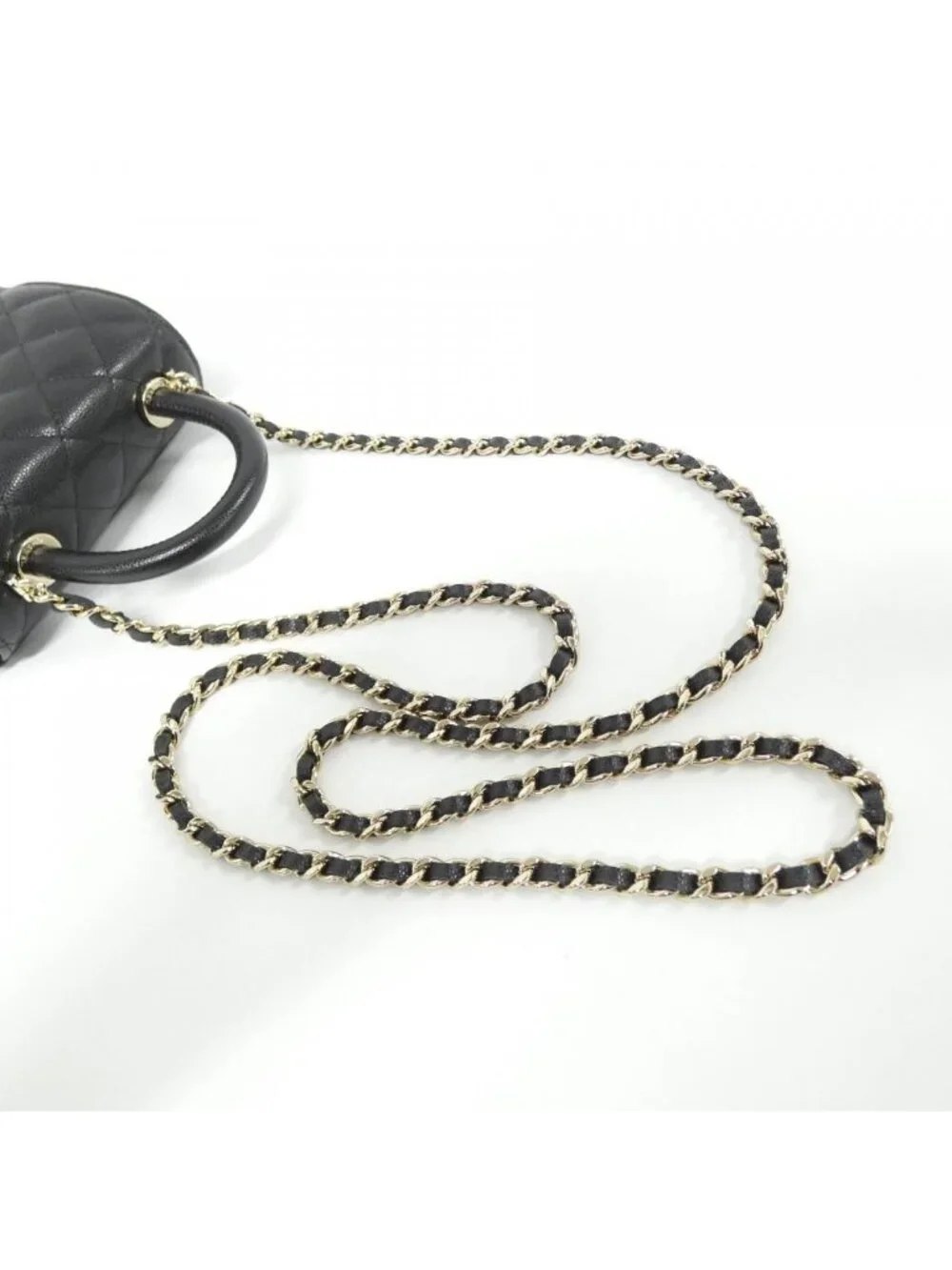 Chanel Chain Clutch Black